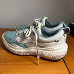Vans  Ultrarange Vr3 Cush Trellis Teal White Suede Comfort Sneaker W7.5 Photo 1