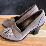 Loft Tan Tassel Heels Size 7.5 Photo 0