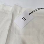 LPA  Button Up Midi Skirt in White Small Photo 4