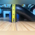 Stuart Weitzman  Black Leather Heels Used 10 Photo 1