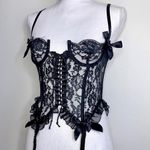 Victoria's Secret Vintage Victoria’s Secret Goth Bustier Corset Photo 3