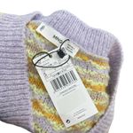 Mango Knit Sweater Vest Scallop Hem Pastel Purple Yellow Size Small Photo 8