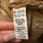 Free People  brown floral long sleeve top size S Photo 8