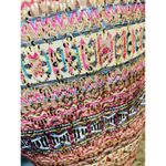 Lovposh Women’s  Multicolored Skirt SzS Boho Fully Lined Zip Closure Gold Sequins Photo 3