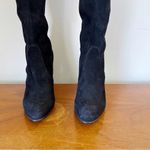 Stuart Weitzman  • Highland Boot over the knee thigh high black suede heeled Photo 4
