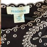 EUC Sundance Vivienne Boho Eyelet
Embroidered Shift Dress Black Size 10 Photo 2
