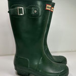 Hunter  Green Rain Boots Photo 0