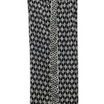 Max Studio Wide Leg Pants Black Cream Pop Surf Geo Print Women’s Size Medium Photo 4