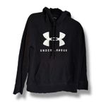Under Armour  Womens Rival Fleece Sportstyle‎ Long Sleeve Graphic Hoodie M Black Photo 1