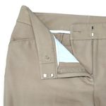 Chico's | Size 00 | So Slimming Tan Stretch Straight Leg Ankle Crop Dress Pants Photo 4