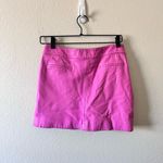 LAMARQUE Inaya Hot Pink Mini Leather Skirt Size S Photo 4