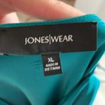 Jones Wear  green cowl neck blouse Photo 5