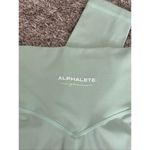 Alphalete alphalux legging mint green XXS high rise seamless gym workout lifting Photo 12
