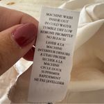 Frank & Eileen  Blackstone Pants size 6 Chalk Twill‎ Raw Hem Ankle Khakis Photo 13