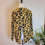 Brit & Bri Tiger Design Long Sleeve Blouse Size Small Photo 4