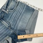 Silver Jeans Co Silver Jeans BRITT Shorts Low Rise Denim Women’s W33/L4” Blue Jean Roll Cuff NWT Photo 7