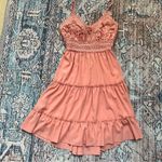 Ecowish ‎ Womens V-Neck Spaghetti Strap Bowknot Backless Sleeveless Lace Mini Photo 12