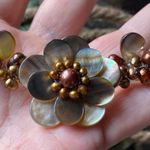 Flower Shell Pearl Choker Necklace Multi Photo 4