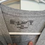 Gray Short Sleeve Tee with Collegiate Design Photo 2