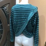 Sundry  forever and ever striped sweatshirt Photo 3