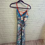 Bar III New belted v neck activewear dress Varsity Garden Rain swept size XS Photo 1