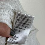 Anthropologie Pilcro ladies cowl neck pullover knit sweater oversized size XS White Photo 7