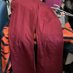 Avia  Maroon Flare Leggings Photo 0