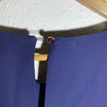Ted Baker  London‎ Dark Blue Short Sleeve Blouse With Padded Shoulders ( 4 ) Photo 2