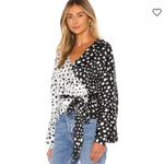 LPA NWT  Dolman Wrap Top in Austin Print Photo 2