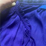 Apt. 9  Indigo Snakeskin Flutter Sleeve Blouse Photo 7