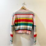 Rebecca Taylor  Luxe Angora Blend Striped Sweater Size XS Photo 8