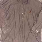 Looney Tunes Warner Bros Tasmanian Devil Vintage Checkered Button Up Shirt Photo 1