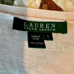 Ralph Lauren  light pink cottagecore quiet luxury cardigan with ruffle hems Photo 1