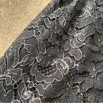 Gucci  Black Floral Lace Dress Size 44 Photo 3