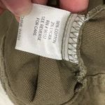 SO  Women’s Corduroy Moto Jacket Army Green Pockets Size L Photo 5