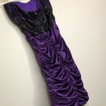 Windsor  Strapless Prom Dress Purple‎ Black Photo 5