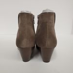 Frye NEW REINA BOOTIE:TAUPE SUEDE ANKLE BOOTS Photo 3