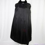 Vintage Steve by Searle black swing full length coat, vintage size 2, USA made Size L Photo 15