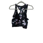 Torrid Women's  Black Floral Lace Bralette 1X Photo 2