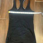 Lululemon black athletic tank‎ racer back Lulu Size 4 Photo 0