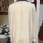 Red Ranch button down shirt. Laced with embroidered cuffs women’s size XL Blue Photo 4