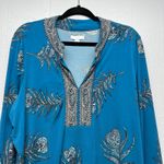 Charter Club Floral Top Womens 2X Long Length Stretch Mature Workwear Casual Photo 2