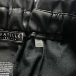 Bagatelle Black Faux Leather Pants Stretchy Paper Bag Waist Bikercore Goth Photo 6