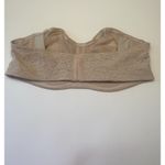 Torrid Strapless Unlined Bra Underwire Boned Floral Lace Size 38C Rose Dust NEW Photo 3