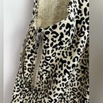 P.Cill Leopard Print Skirtall Overall mini Dress adjustable straps festival L Size L Photo 2