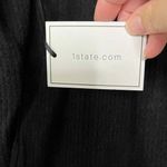 1. State ‎ Elegant Black Ribbed Long Sleeve Top Versatile Casual Chic Size S Photo 2