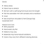 Pink Lily  yellow dress Photo 3