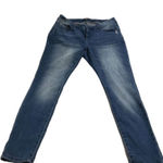 Jones New York  Women's Skinny Jeans Blue Designer Pockets Zip Fly Button Closure Photo 0