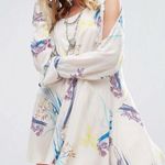 Free People | Clear Skies Floral Cold Shoulder Tunic Asymmetrical Dress Size S Photo 0