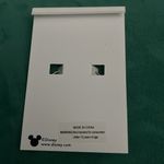 BaubleBar Disney X  Mickey Mouse Silhouette Head Earrings threader Hoop earrings Photo 2